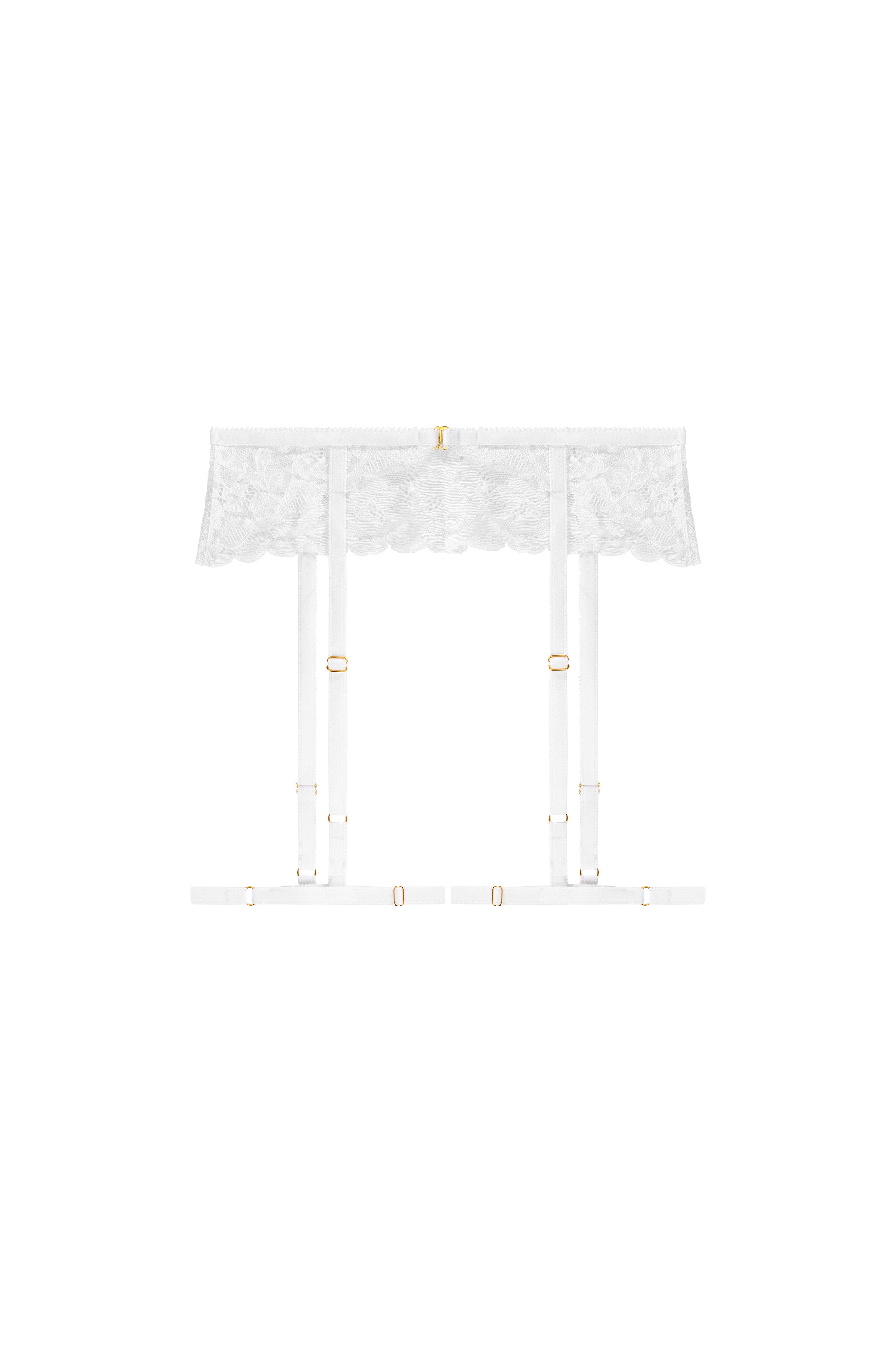 Suspenders Chloe White