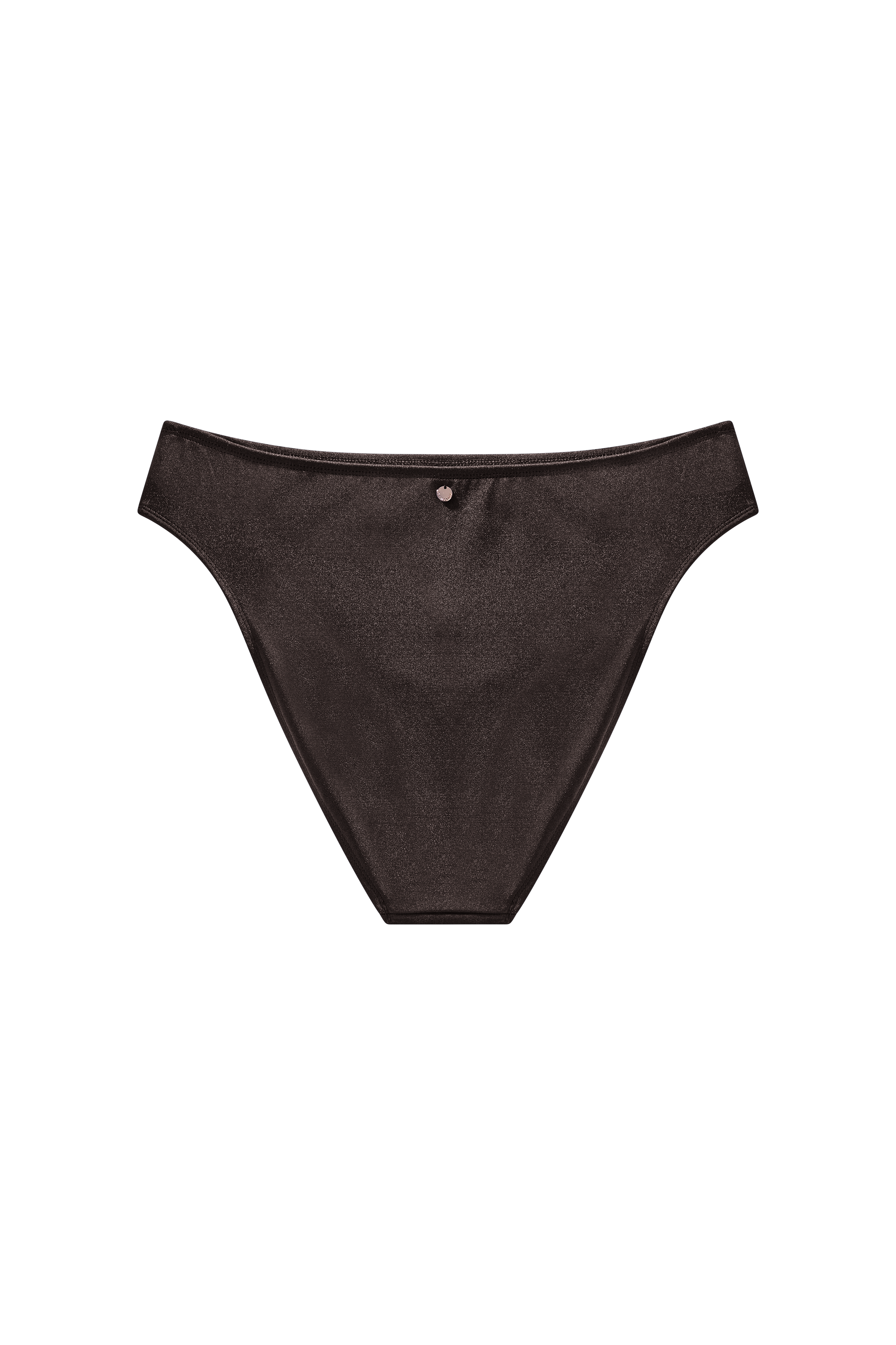 achterkant hoog gesloten bikini broekje bruin