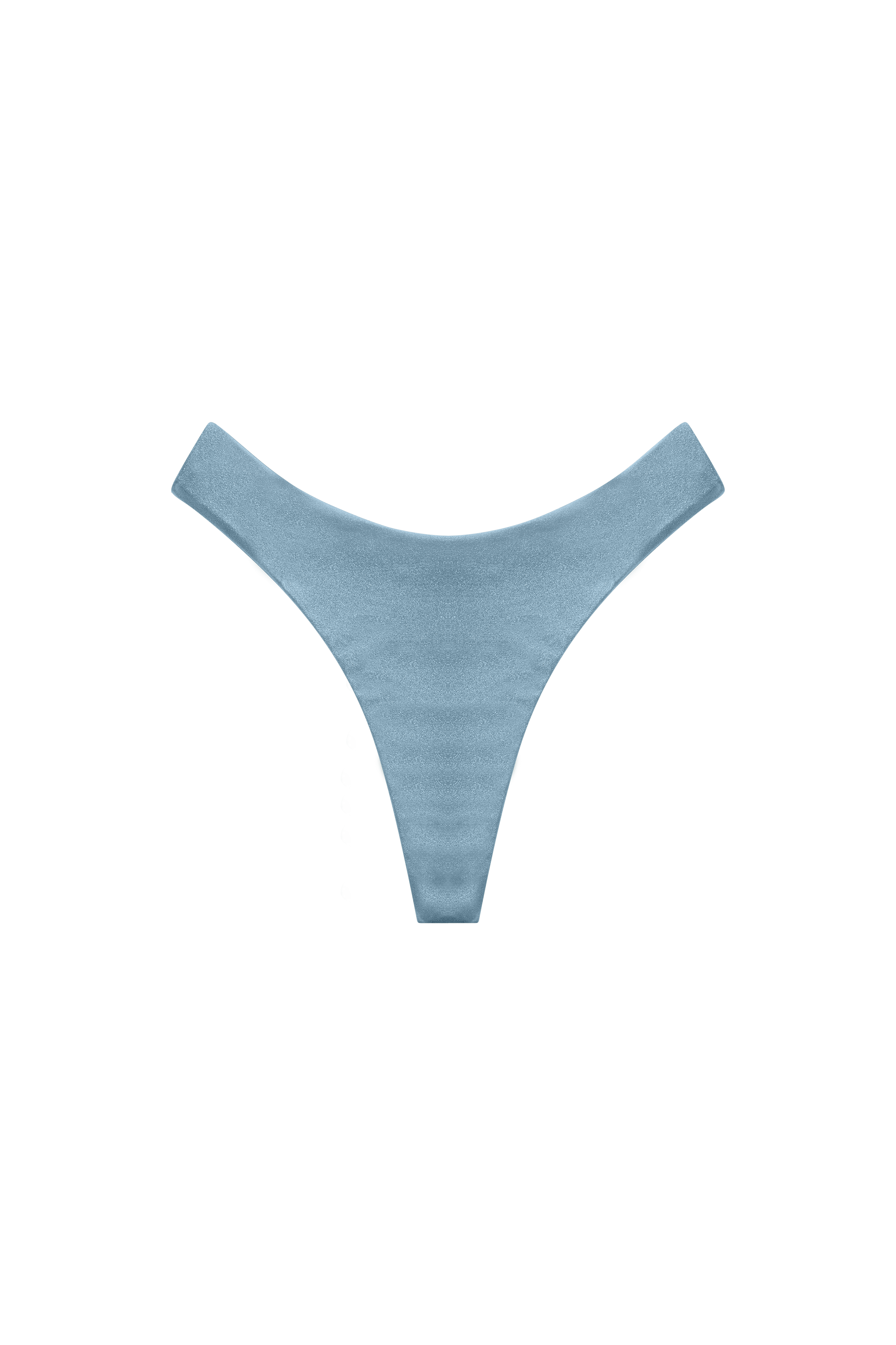 hoge taille bikini broekje lichtblauw