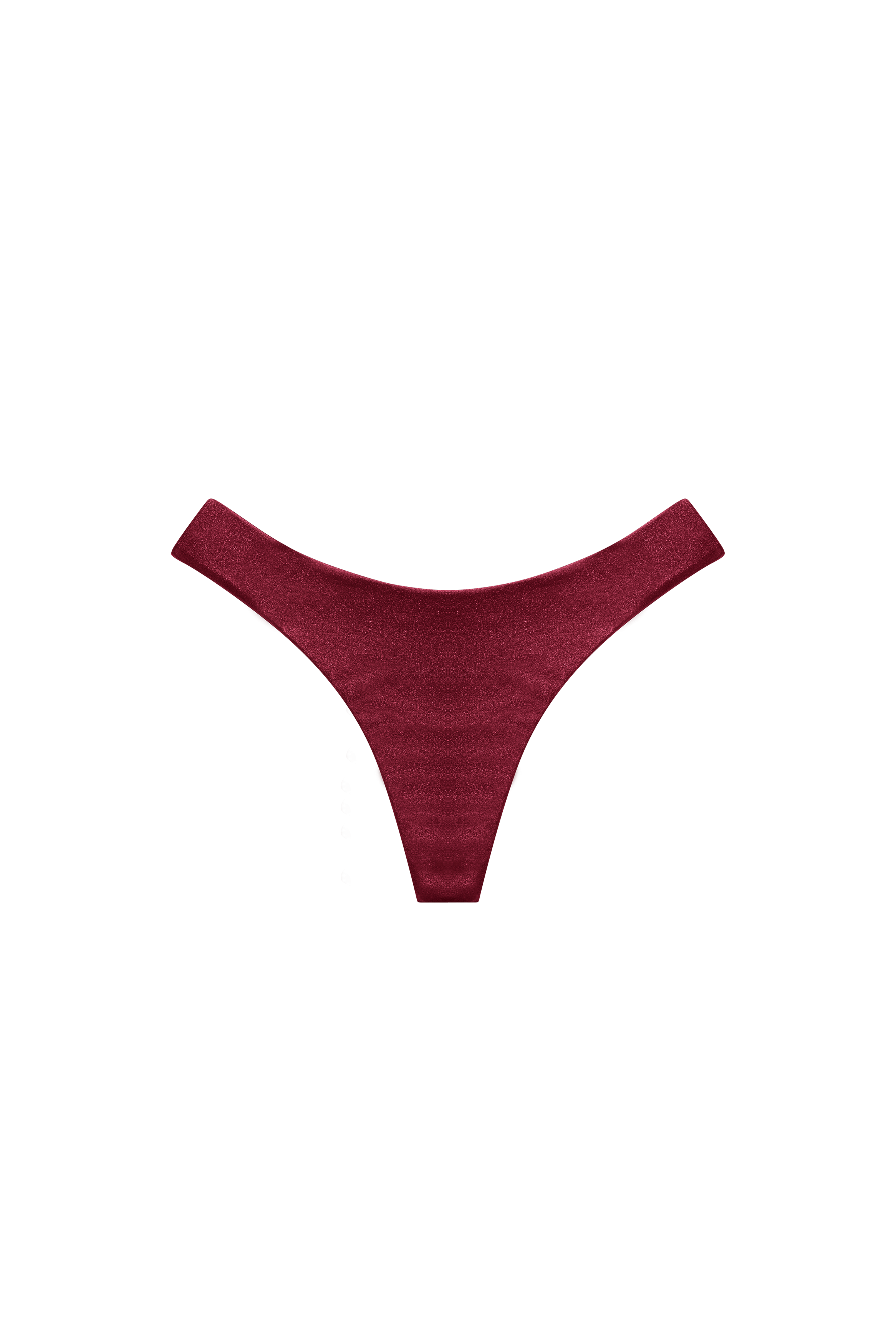 bikini hoge fit bordeaux