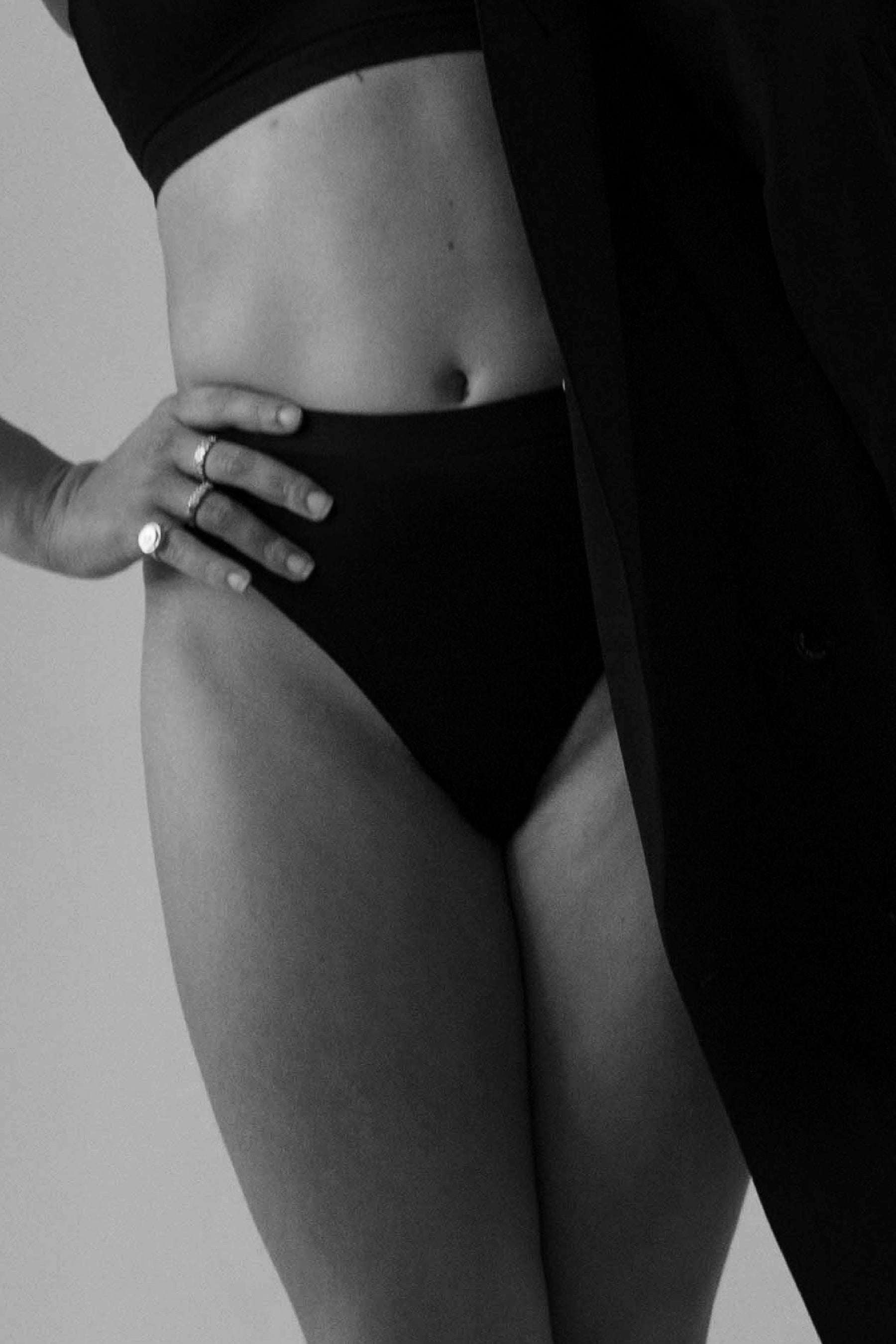 Thong Jane Black
