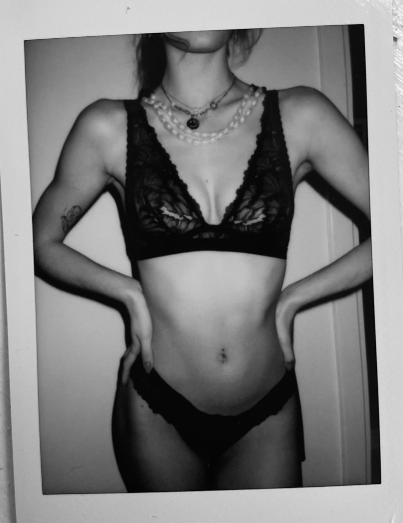 lingerie polaroid