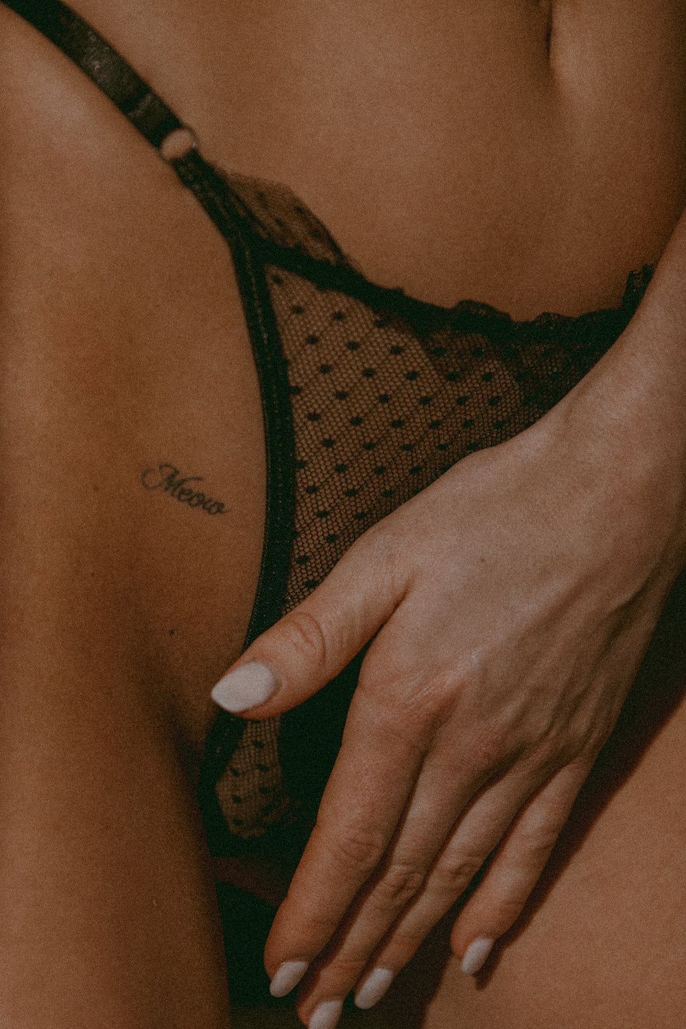 string broekje voorkant