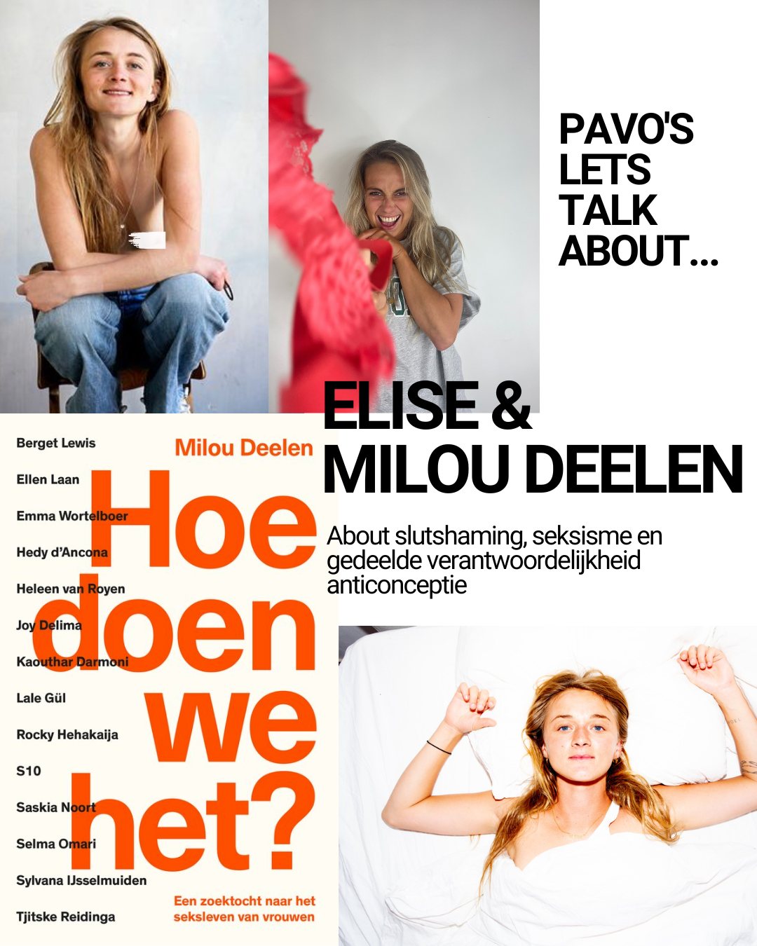 Let's talk about: Milou Deelen