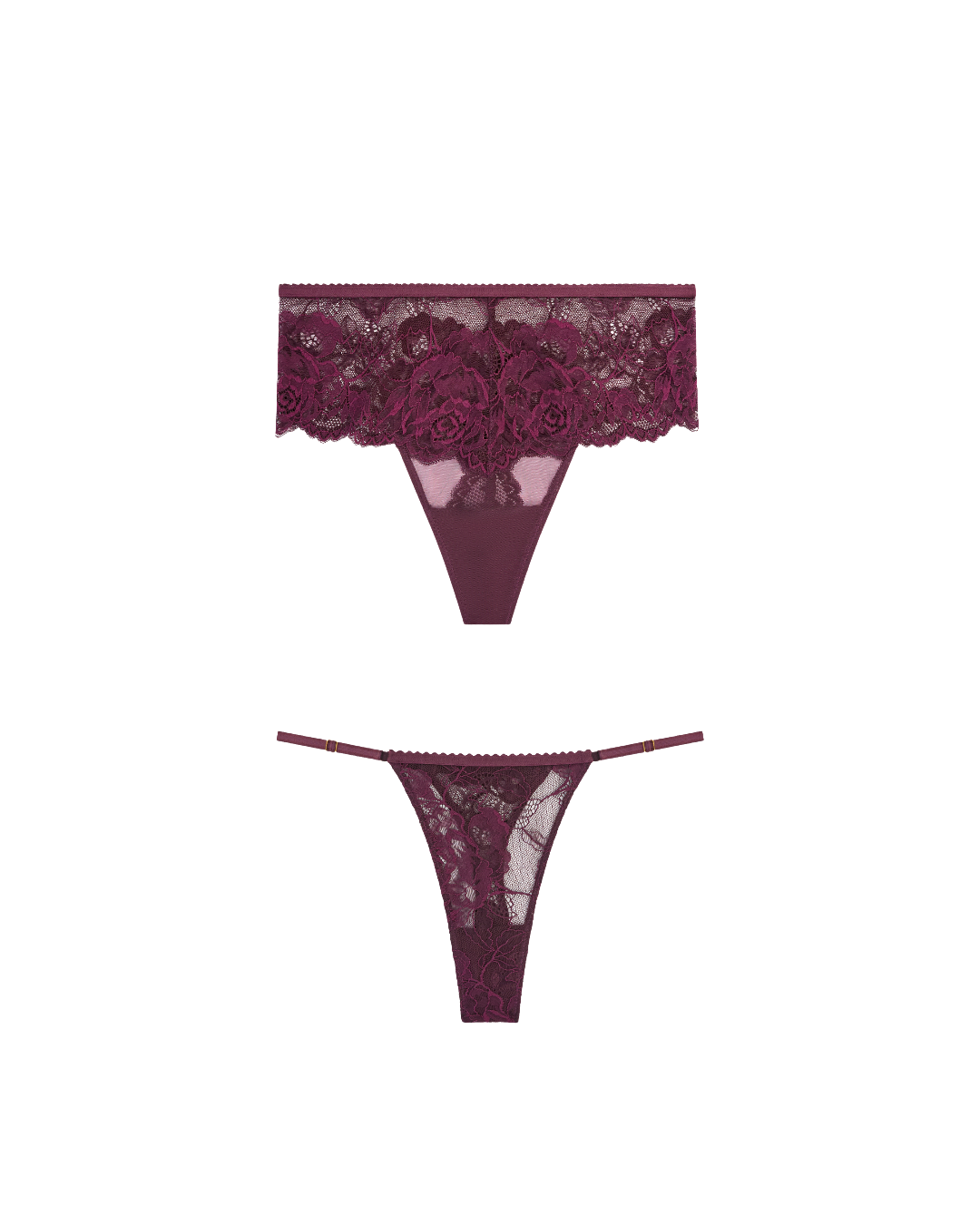 Jade brazilian en Savi string bundel plum
