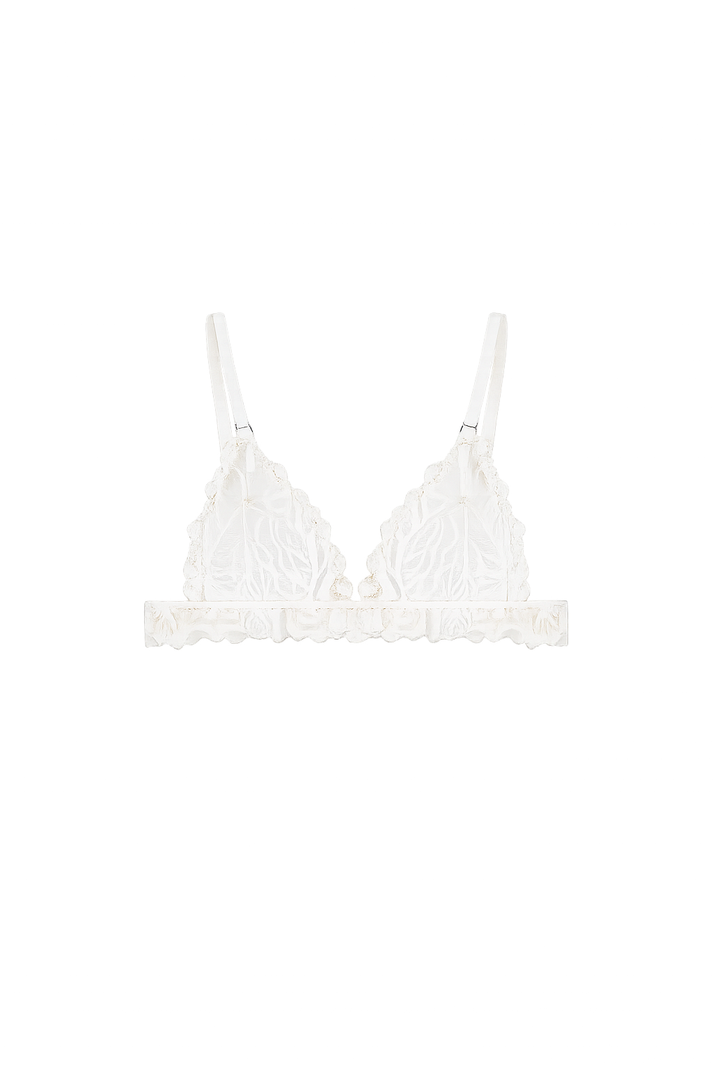 bralette triangel wit lingerie 