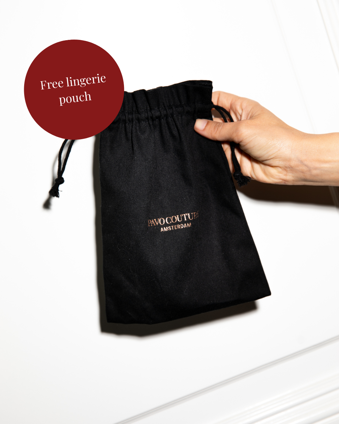 premium duurzame lingerie pouch