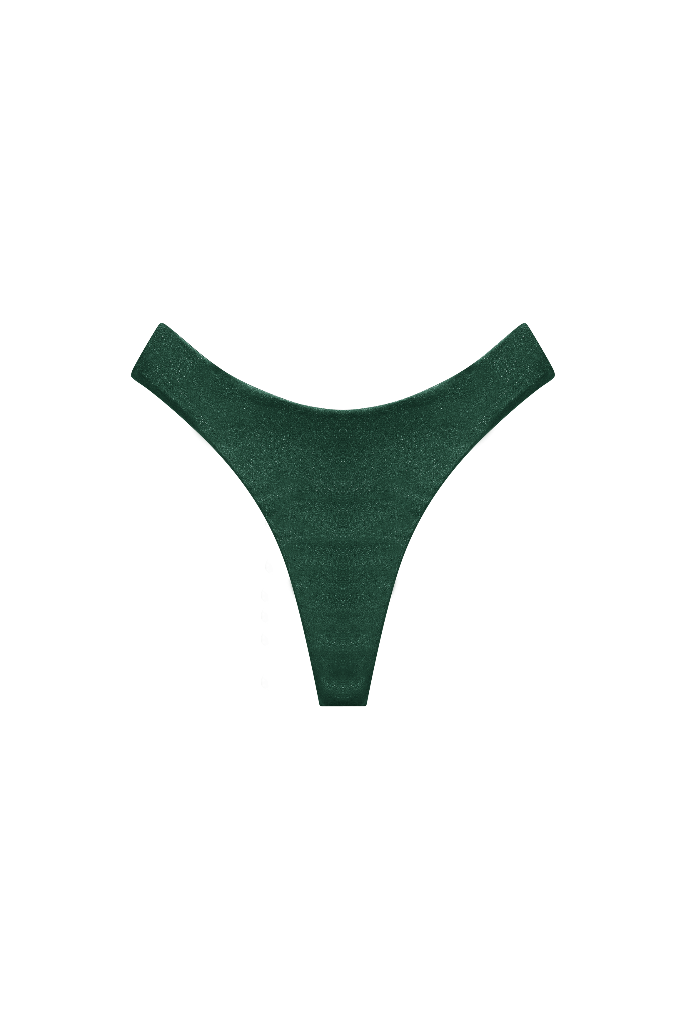 groen bikini broekje voorkant