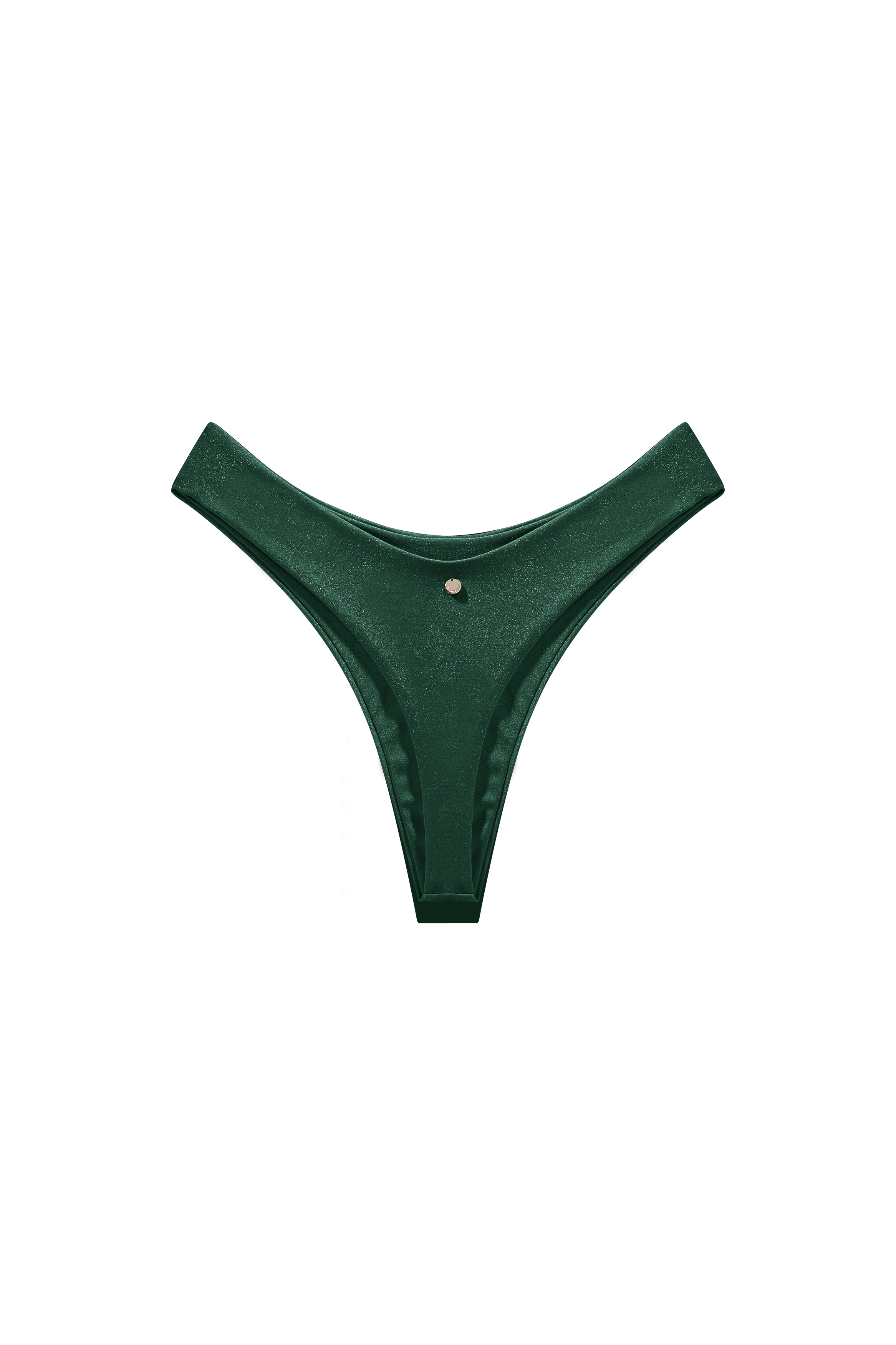 groen hoge taille string bikini