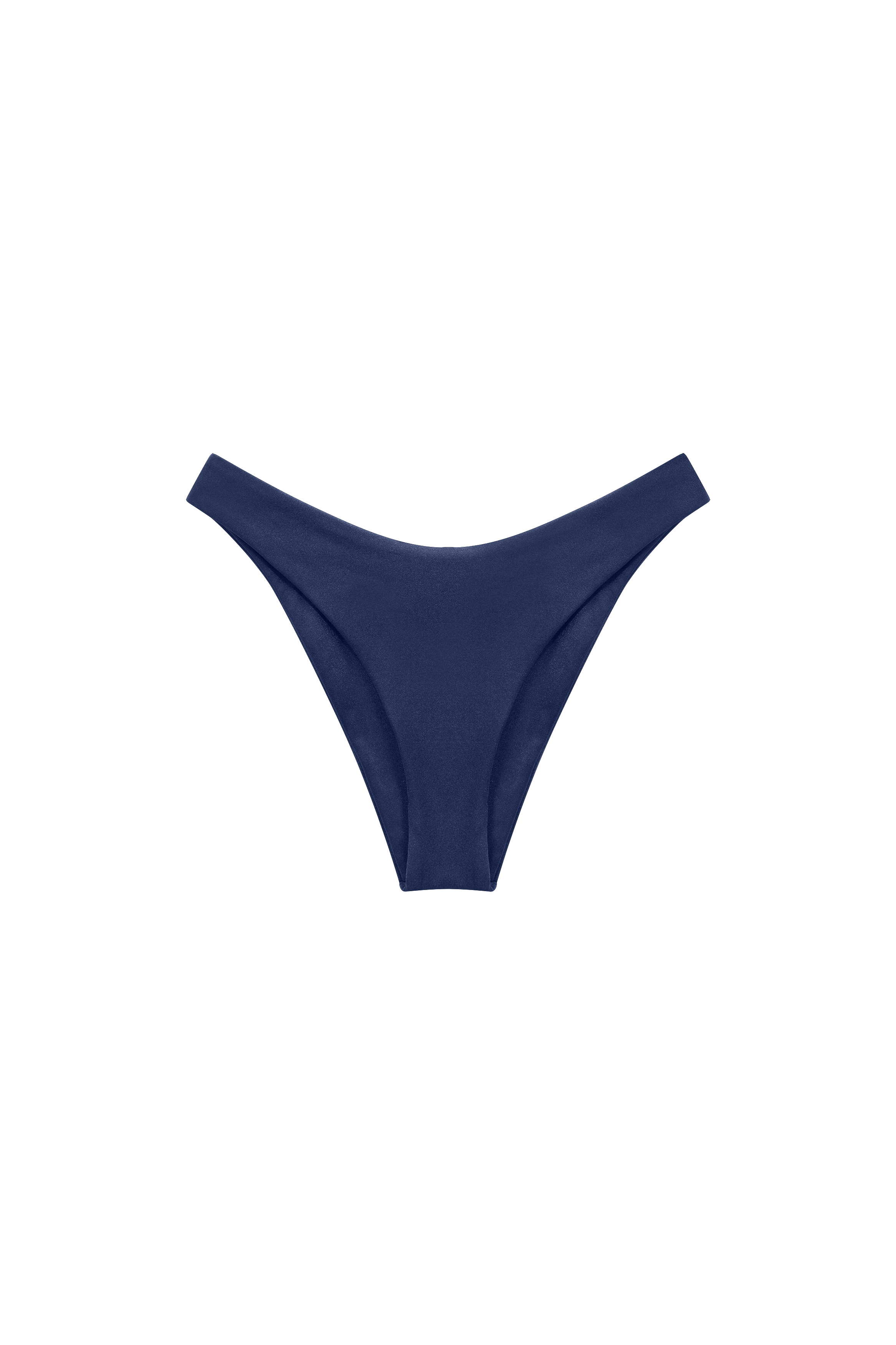 bikini donkerblauw hoge taille 