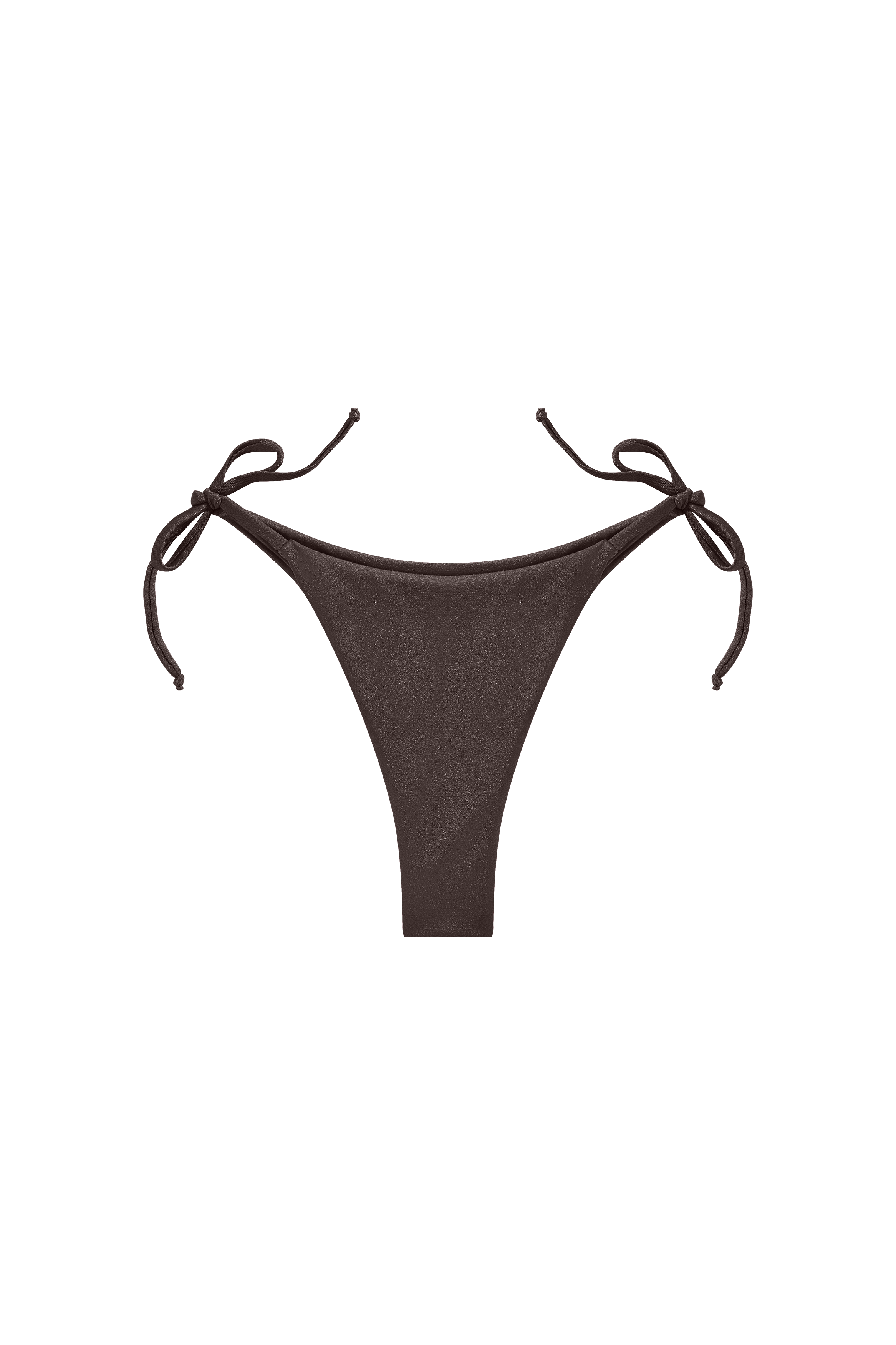 zwemkleding broekje bruin strikjes