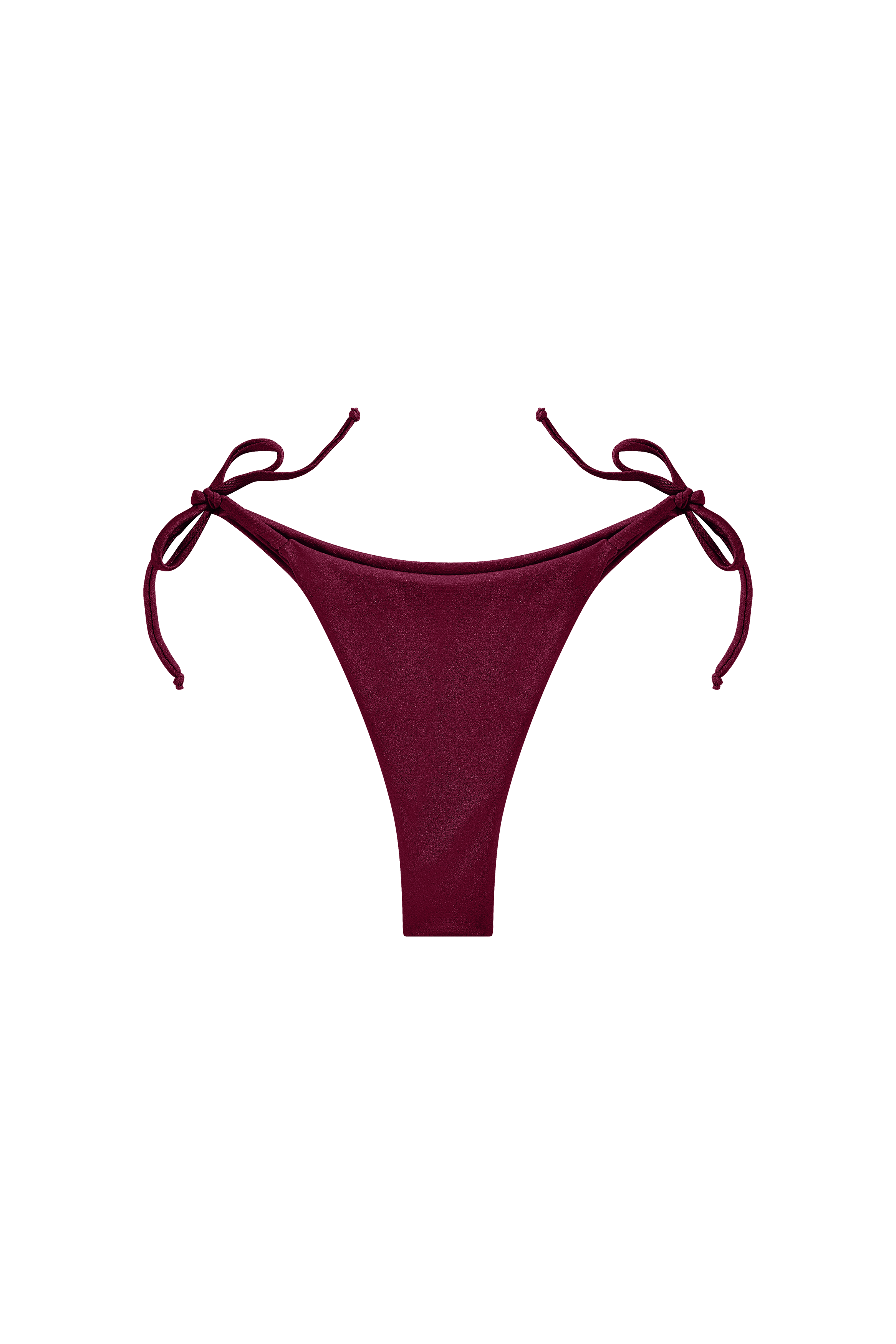 strikjes bikini broekje bordeaux