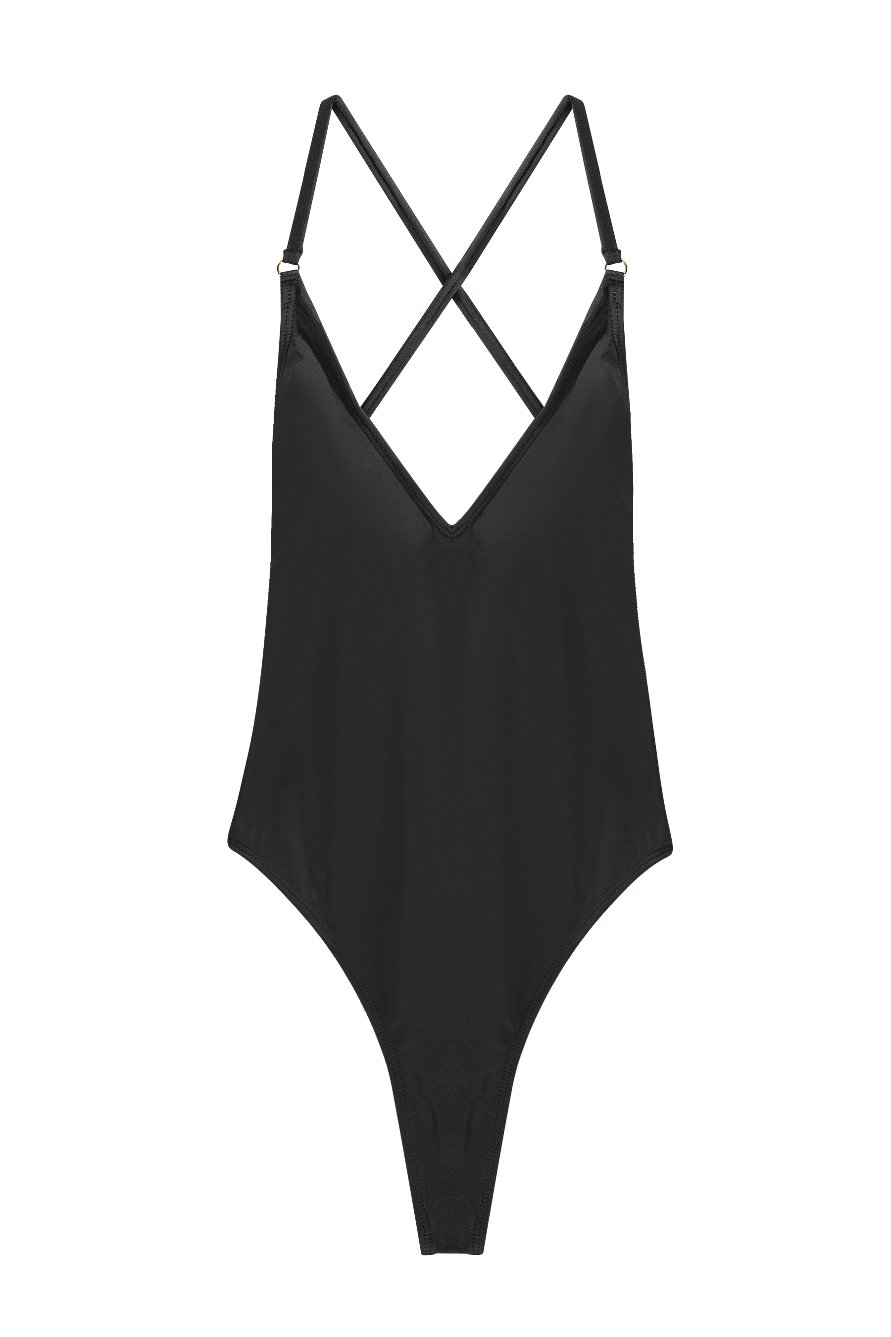 black bathingsuit
