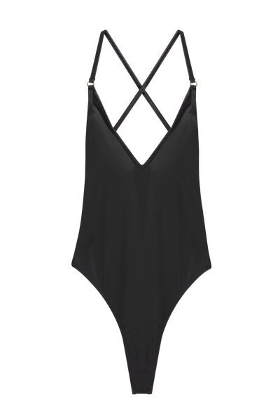 Black One-piece For This Summer