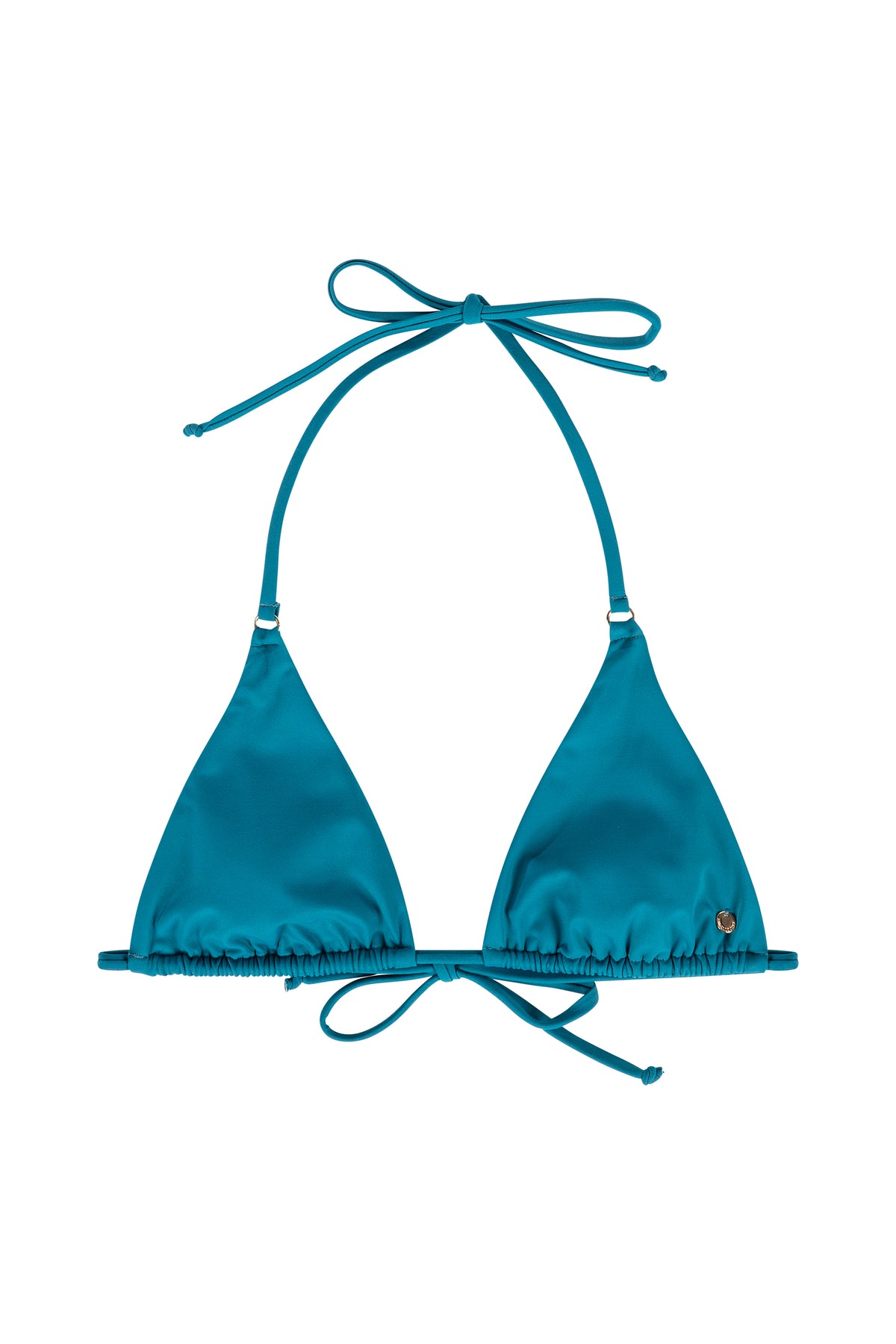 Triangle bikini top Iris Ocean Blue