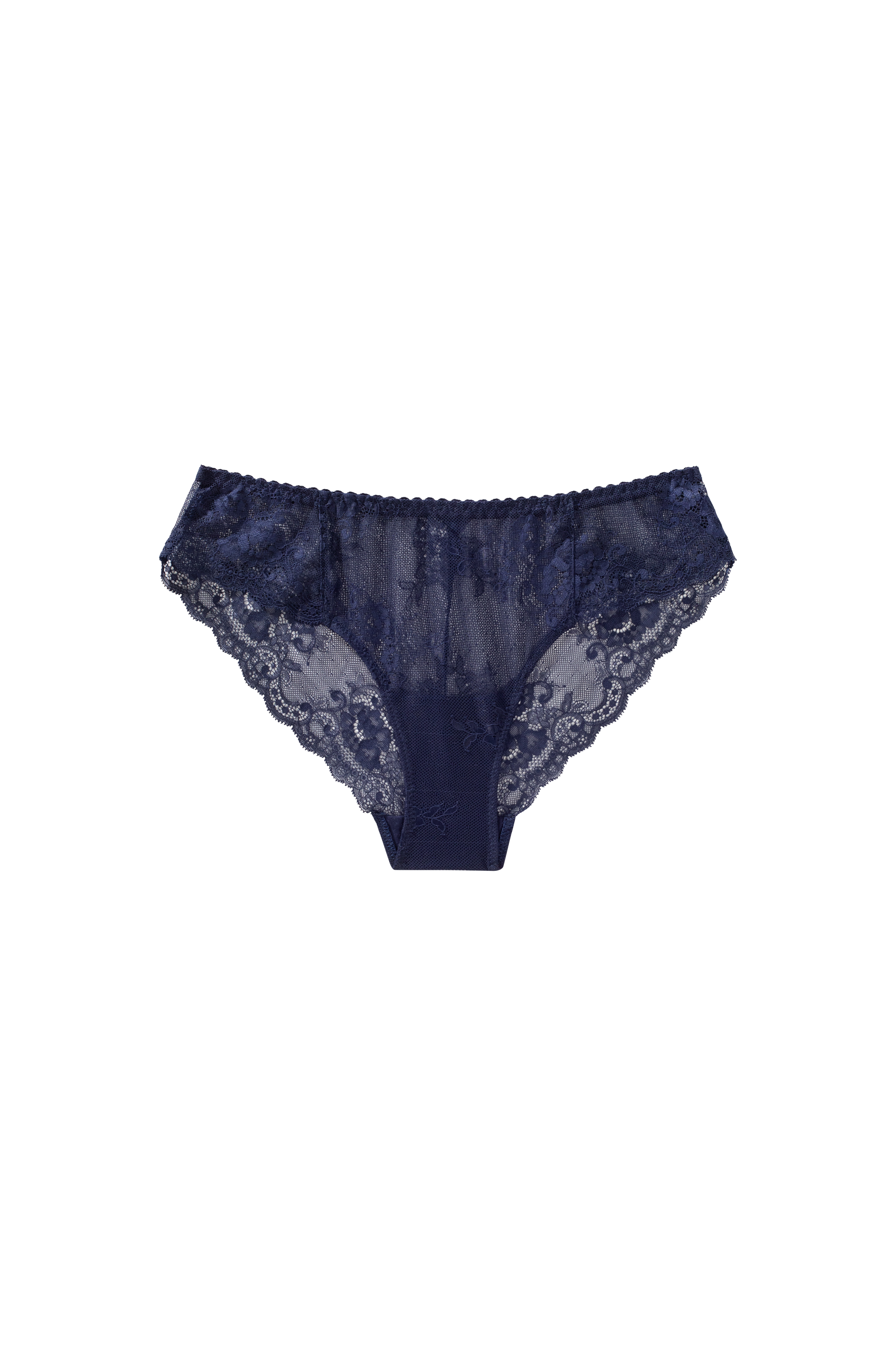 sexy donker blauwe brief