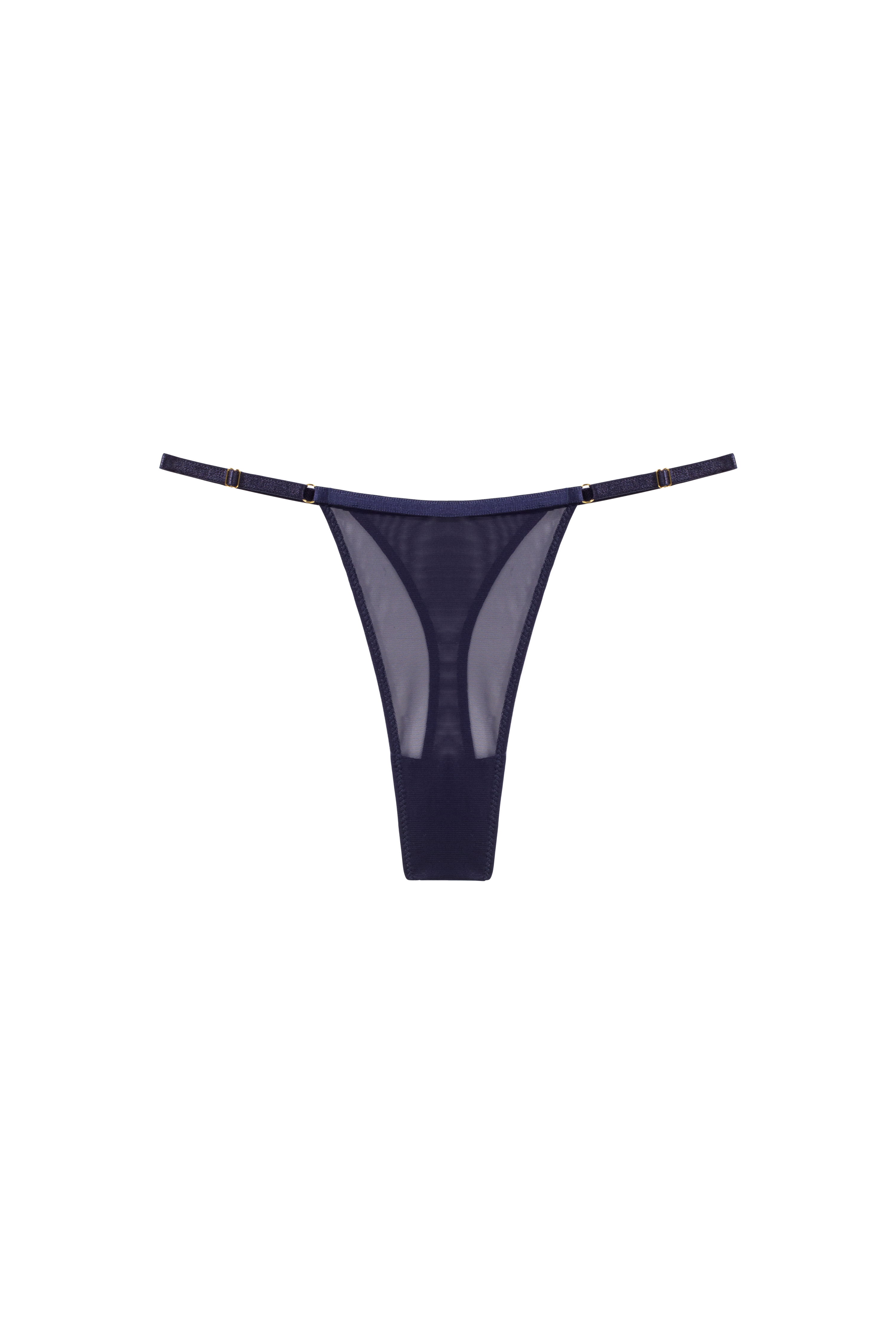 sexy string donker blauw