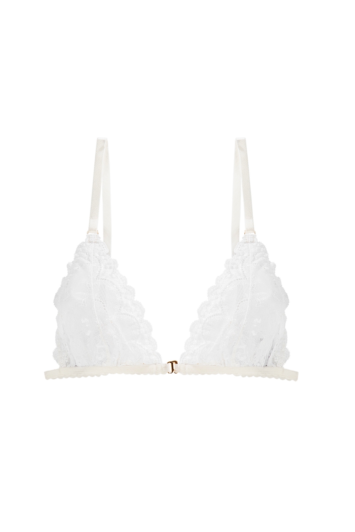 witte bralette met kant